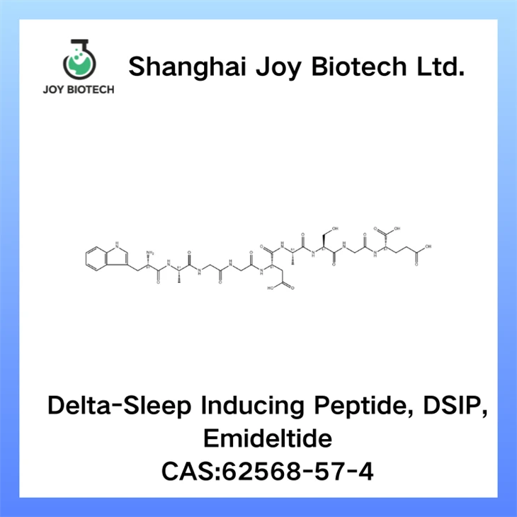 Delta-Sleep yn cymell peptid, DSIP, Emideltide CAS Rhif 62568-57-4